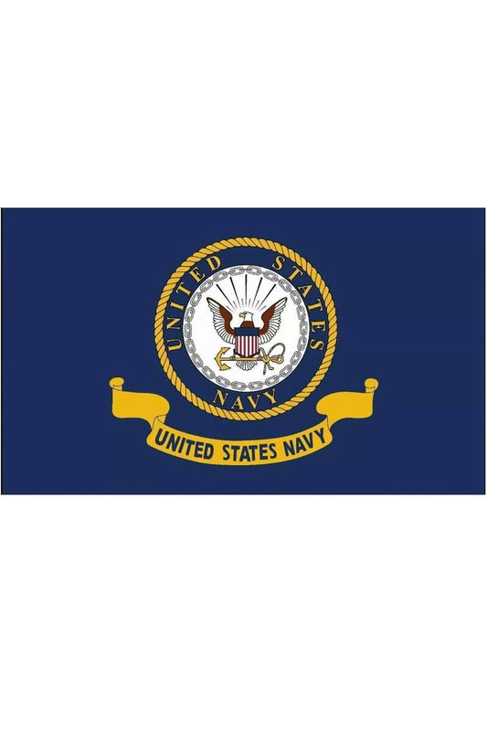 United States Navy Flag USN Emblem Banner US Military Pennant New 3x5FT