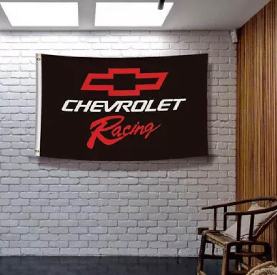 Chevrolet Flag Racing Car Show Banners Garage Man Cave Wall deco 3x5FT