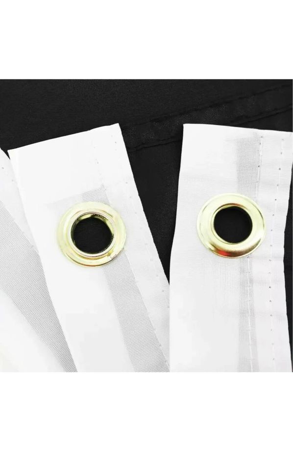 All Black American Flag US Black Flag Tactical Blackout USA 3x5FT