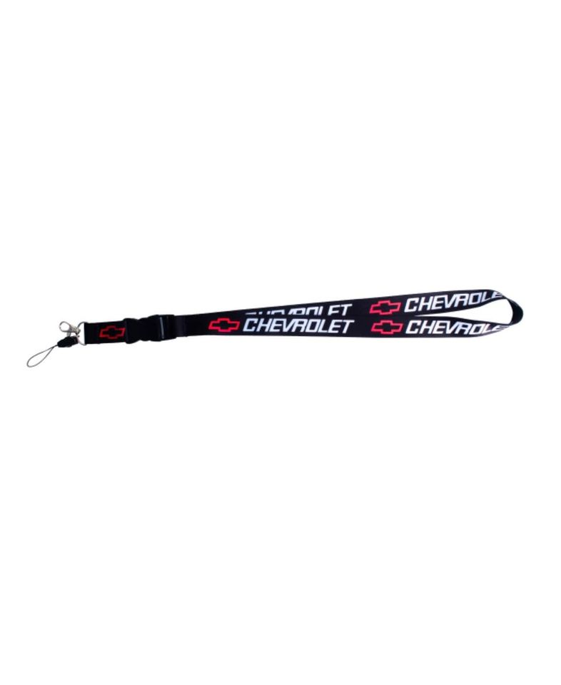Chevy Chevrolet Camaro Keychain Lanyard Quick Release Black NEW