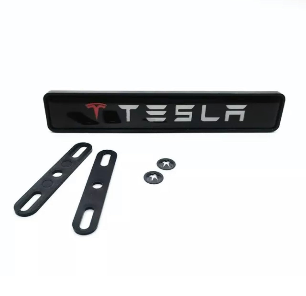 Tesla Logo LED Light Car Front Grille Badge Illuminated Decal Sticker
