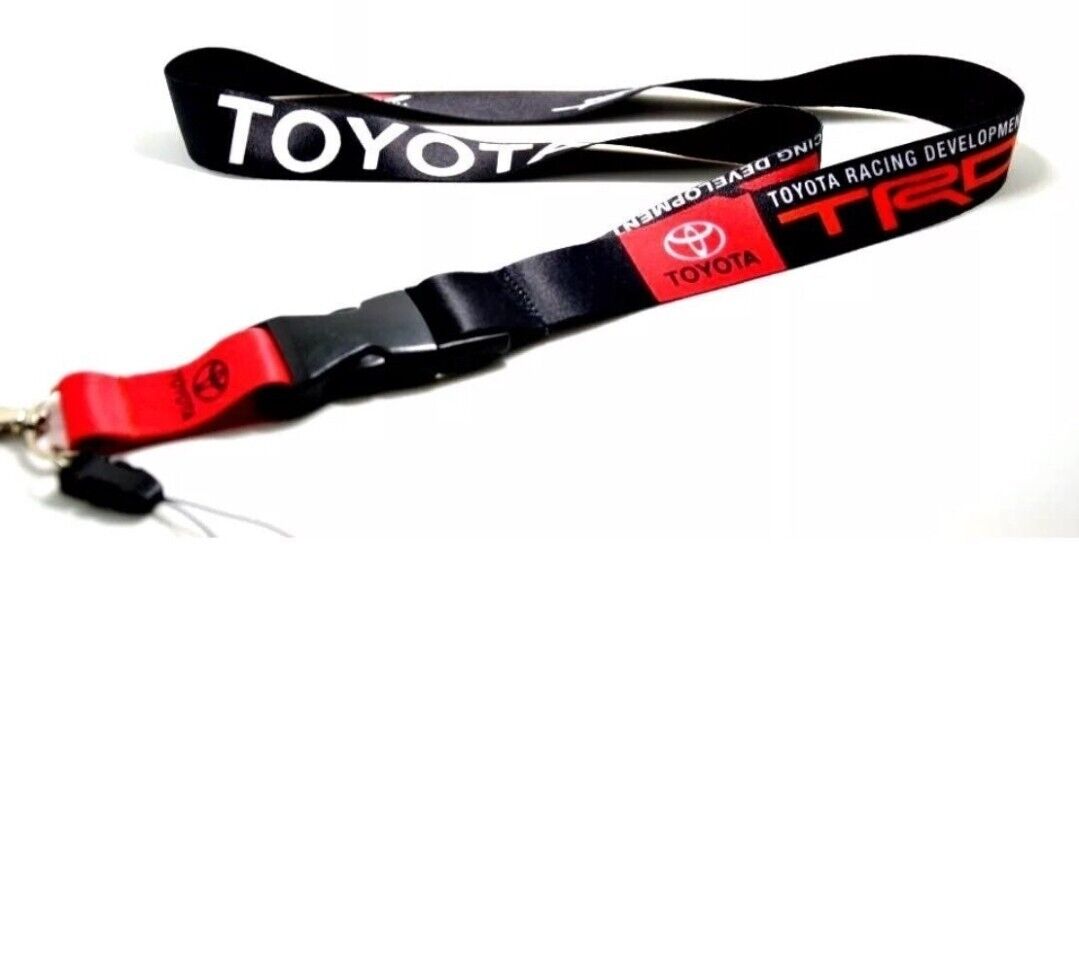 New Keychain Lanyard Quick Release JDM TRD SPORT Key Strap for Toyota Supra AE86