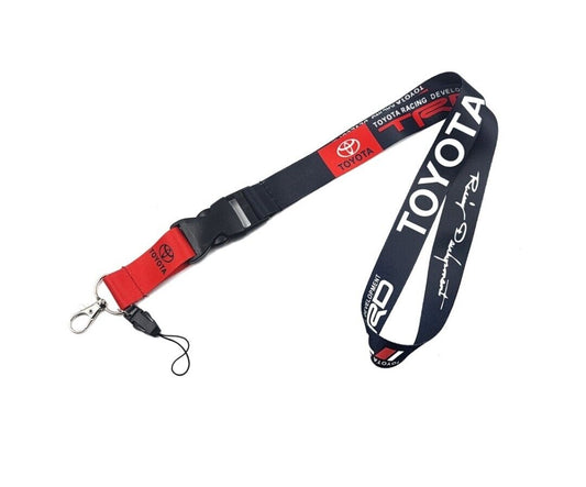 New Keychain Lanyard Quick Release JDM TRD SPORT Key Strap for Toyota Supra AE86