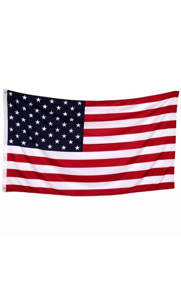 American Flag w/ Grommets USA United States of America US Flags 2 Pack 2x3FT