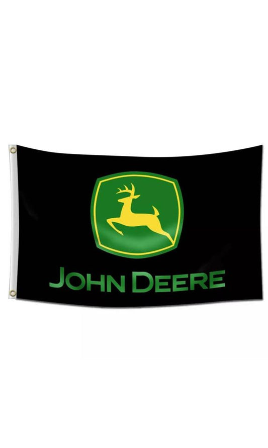 John Deere 3x5’ Flag Banner Tractor Quality Farm Equipment Barn Shop Garage Man 3x5FT