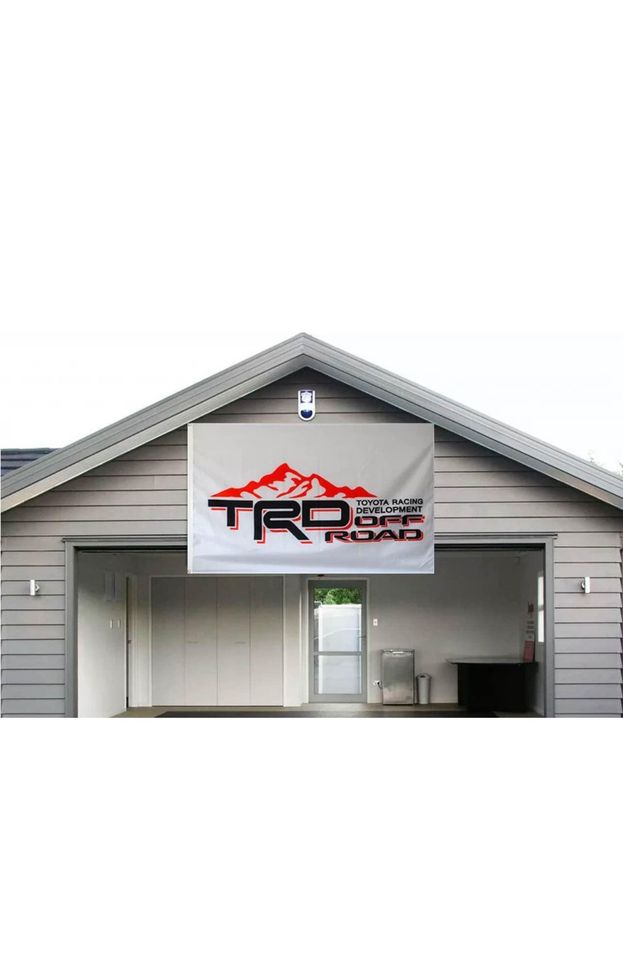 TRD OFF ROAD Flag Banner Toyota Racing Development Garage Wall Shop NEW  3x5FT
