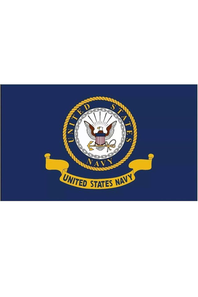 United States Navy Flag USN Emblem Banner US Military Pennant New 3x5F ...