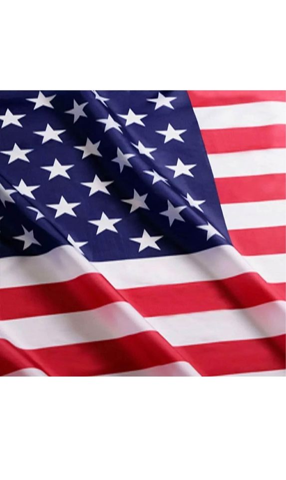 American Flag w/ Grommets USA United States of America US Flags 2 Pack 2x3FT