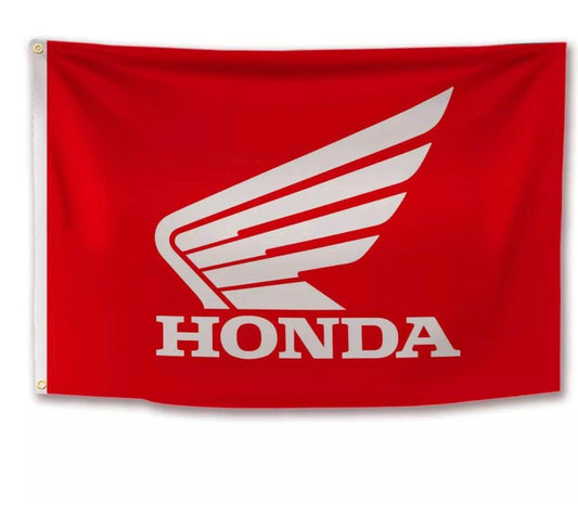 Honda Motorcycle Flag Racing Car Banner Garage Wall Decor Sing 3x5FT