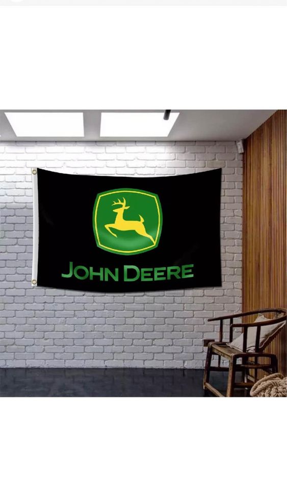 Bandiera Garage Agricoltura Bandiera John Deere 3x5 Piedi In - Foto 6