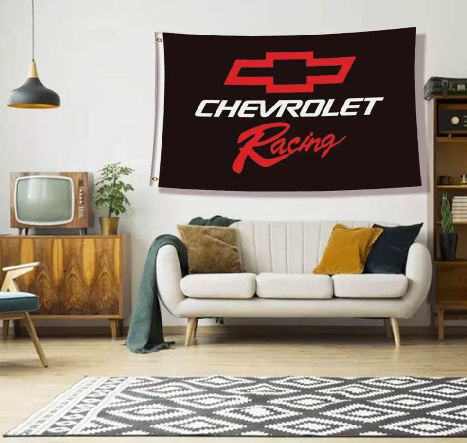 Chevrolet Flag Racing Car Show Banners Garage Man Cave Wall deco 3x5FT