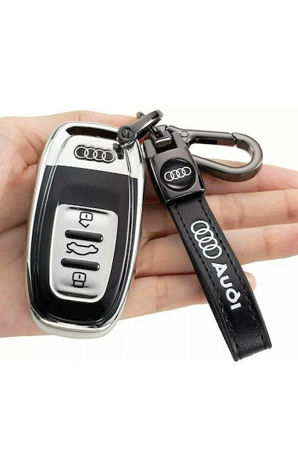 Audi Leather Keychain