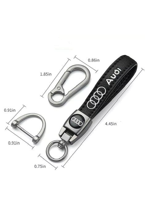Audi Leather Keychain