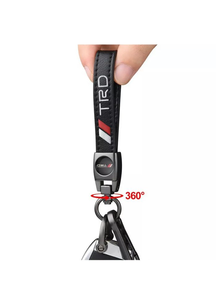 Toyota TRD Leather Keychain