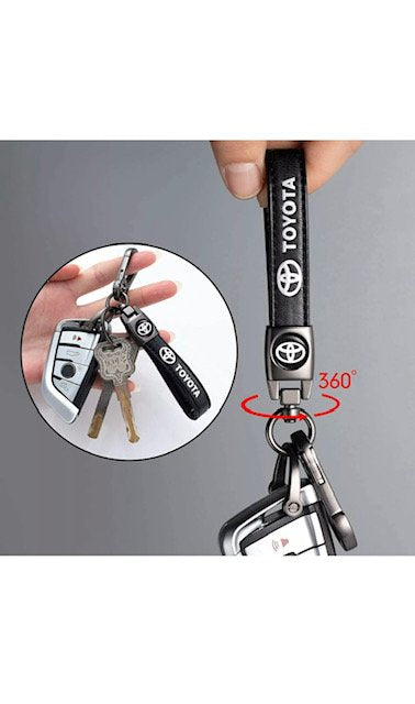 Toyota Leather Keychain
