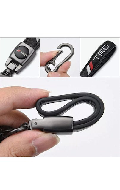 Toyota TRD Leather Keychain