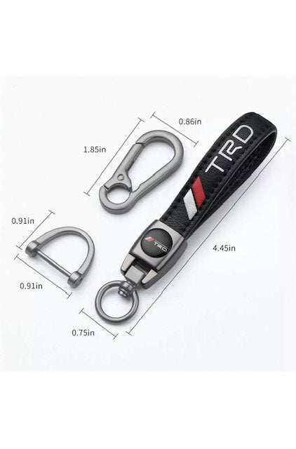 Toyota TRD Leather Keychain