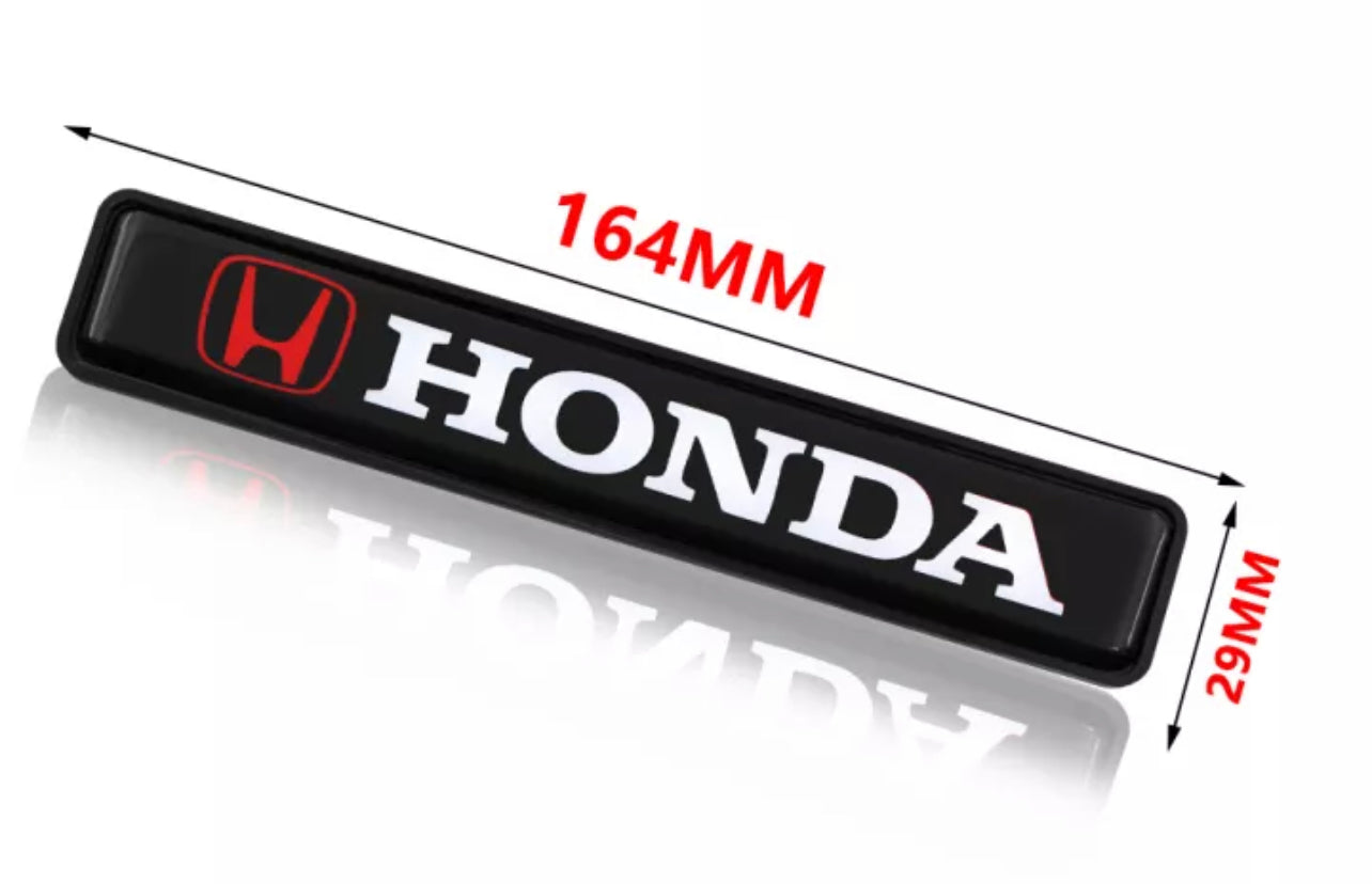 Honda Logo LED Light Car Front Grille Badge Illuminated Decal Sticker