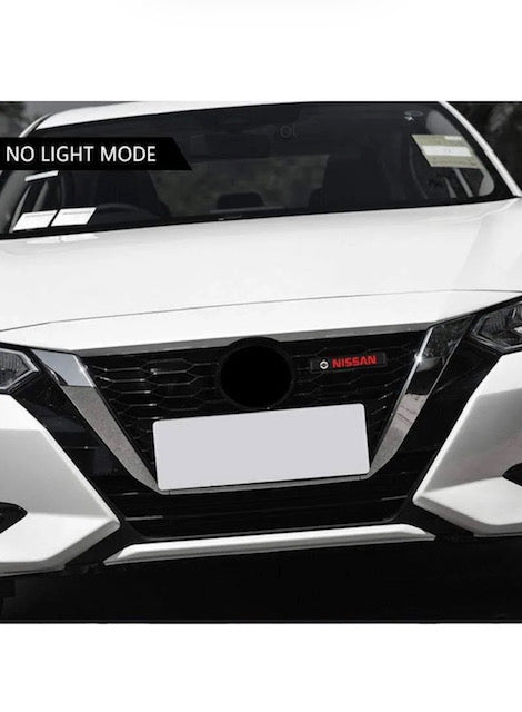 JDM Nismo LED Light Car Front Grille Badge Illuminated Decal Sticker