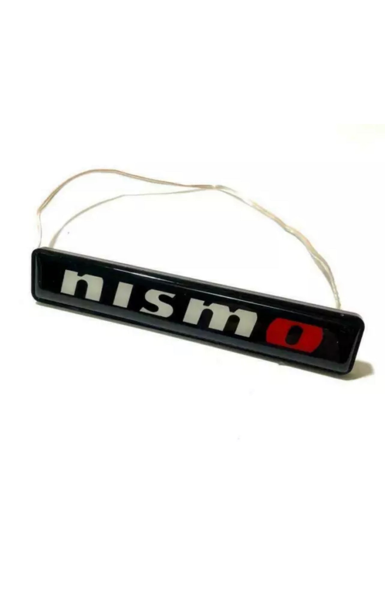 JDM Nismo LED Light Car Front Grille Badge Illuminated Decal Sticker