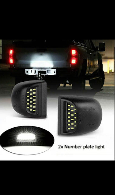 LED License Plate light for Cadillac Escalade, Chevy Silverado, Suburban, Tahoe, GMC Sierra , Yukon