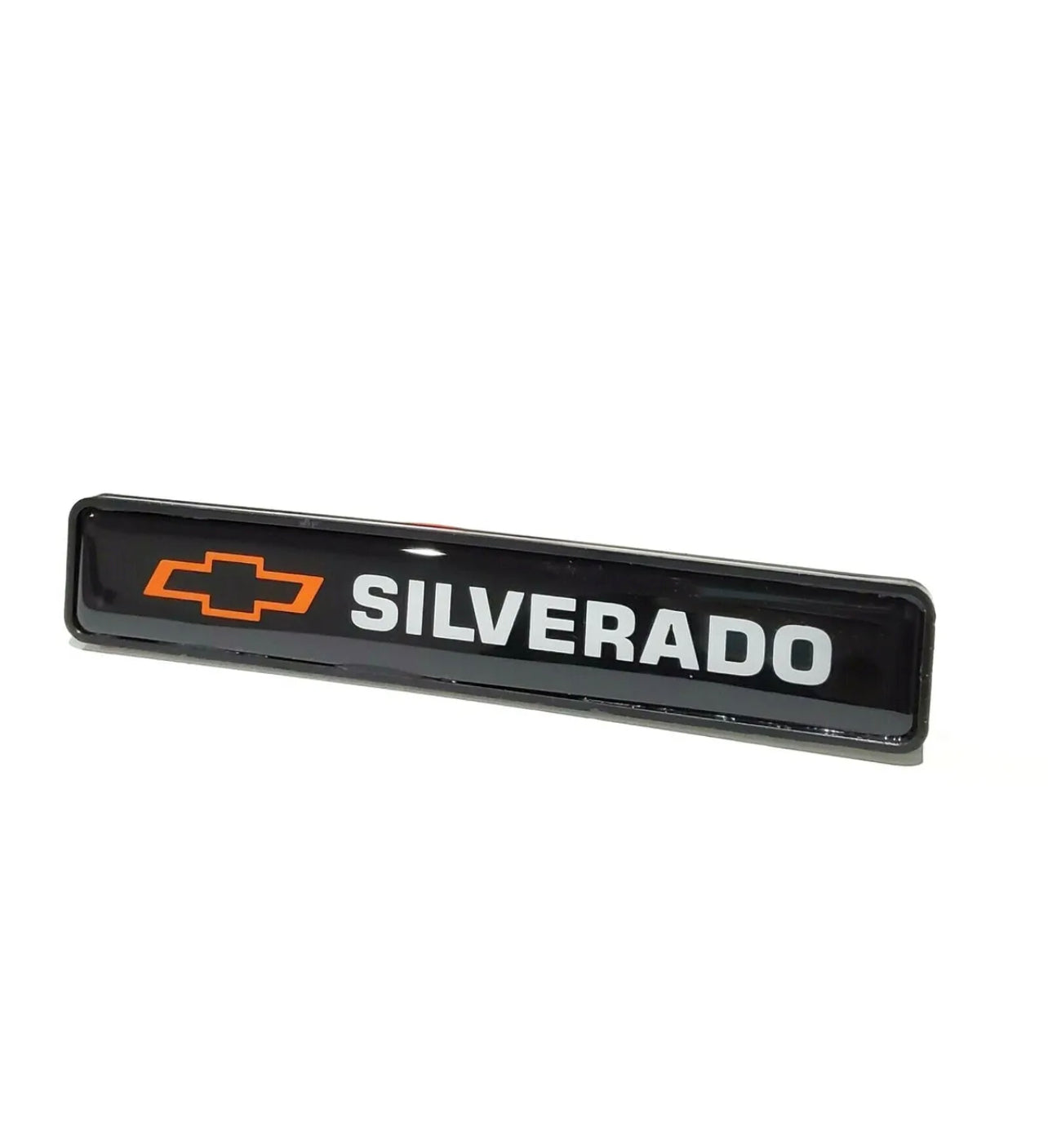 Silverado Logo LED Light Car Front Grille Badge Illuminated Decal Sticker