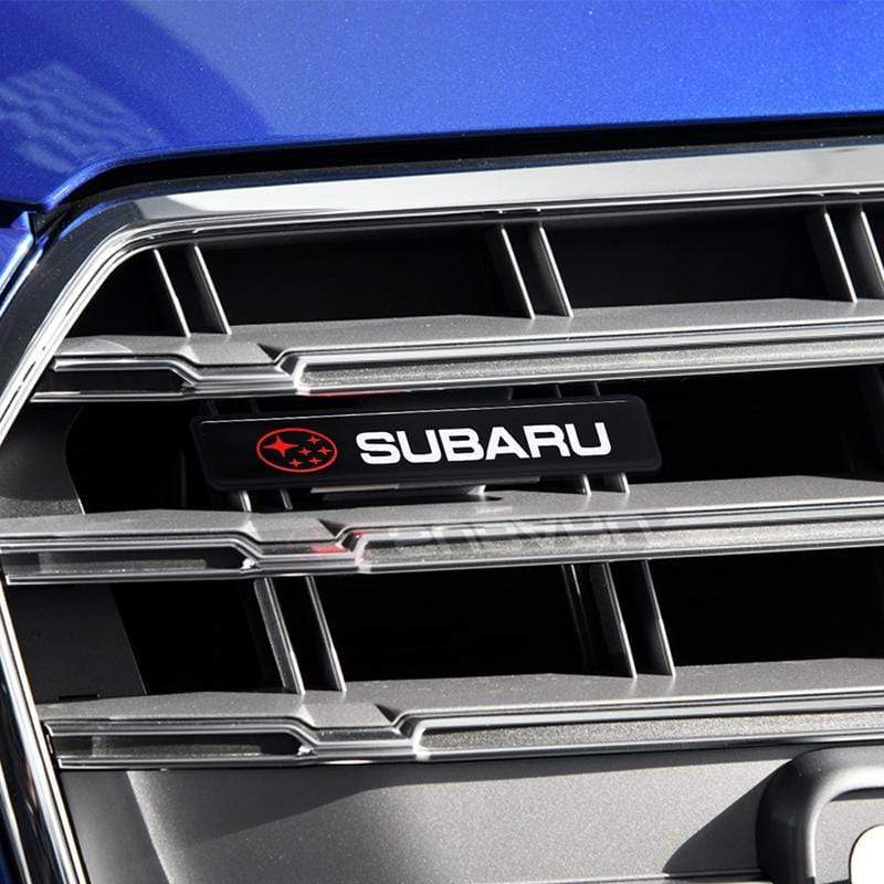 Subaru Logo LED Light Car Front Grille Badge Illuminated Decal Sticker